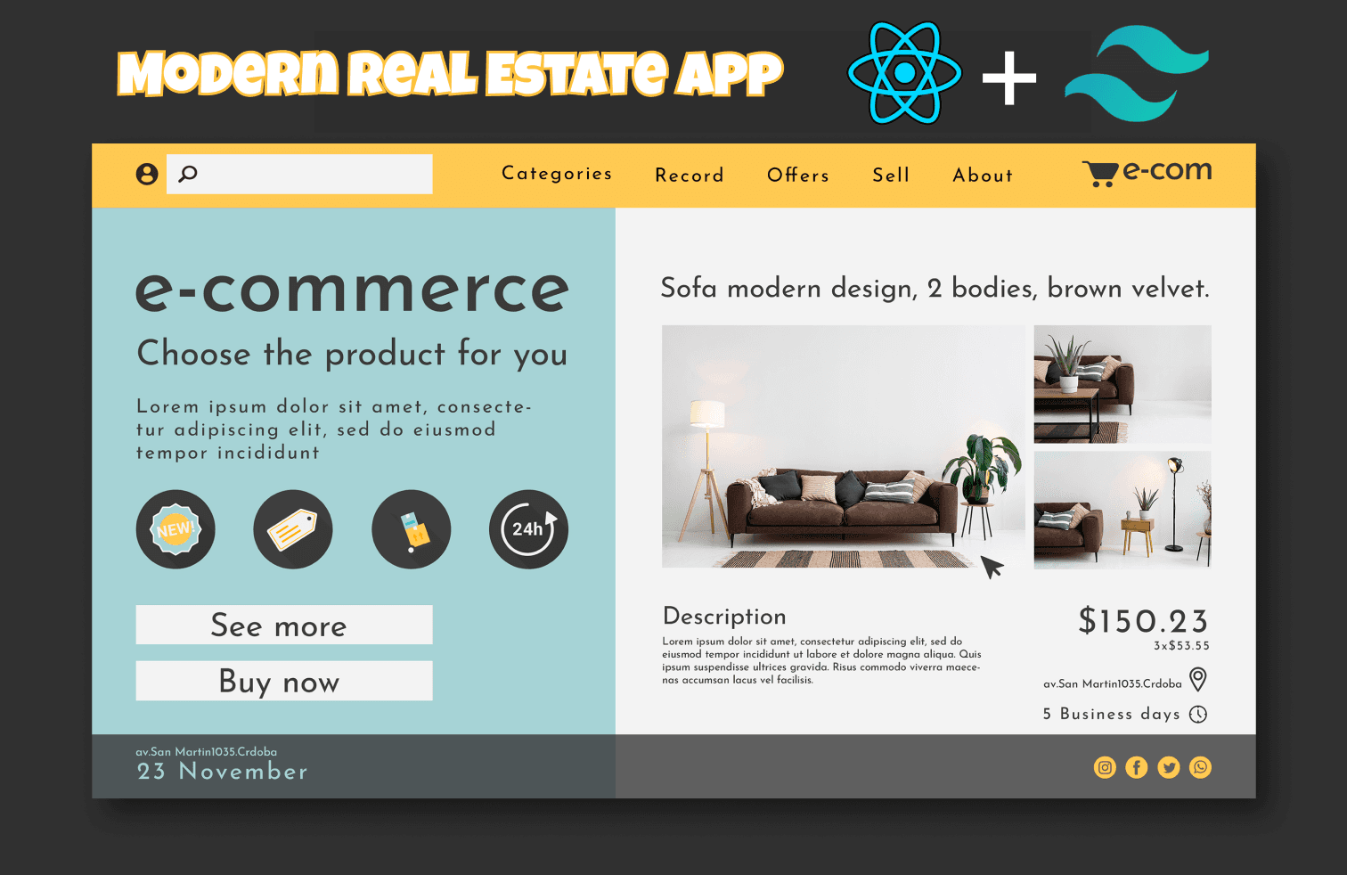 Modern Real Estate App